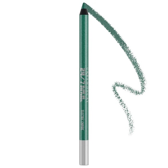 🆕 URBAN DECAY 24/7 Glide-On Waterproof Eyeliner Pencil Electric Empire green NIB - Picture 1 of 9